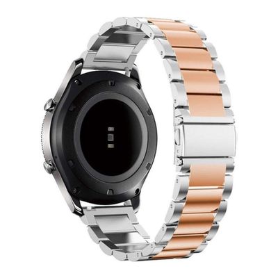 Pulseira Relogio Smartwatch 3 Elos Smartband Aço Inox
