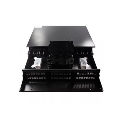 Caixa Dio EVUS 19" 48FO P/ RACK Preto