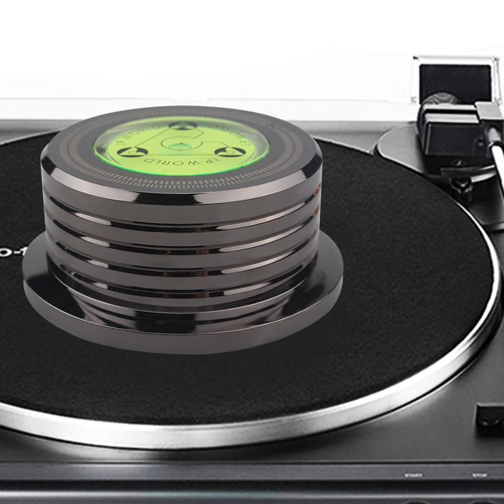 Estabilizador de Disco de Vinil 50Hz com Nível de Bolha