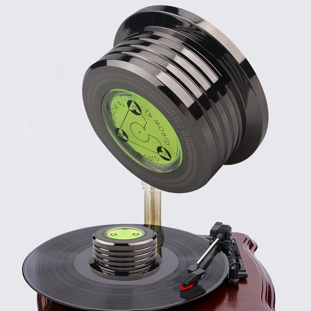 Estabilizador de Disco de Vinil 50Hz com Nível de Bolha