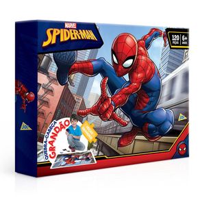 Quebra-cabeca-120-Pecas-Spiderman-2396-Toyster-1750429