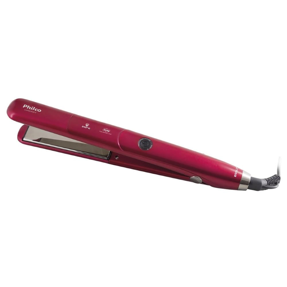 Kit Beleza PKT3250 Cherry Philco Com Secador 2200W e Prancha de Cabelo 220V