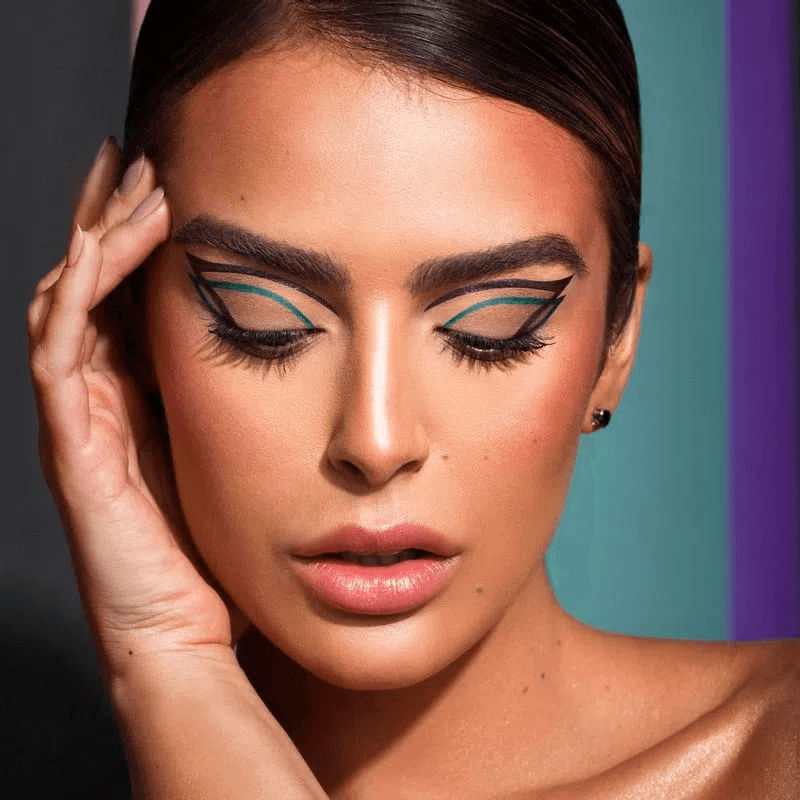 Caneta Delineadora Mariana Saad - Océane - Eyeliner Real Violet Copy