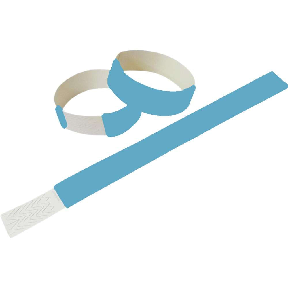 1000 Pulseira de identificação Azul claro Laser Pro
