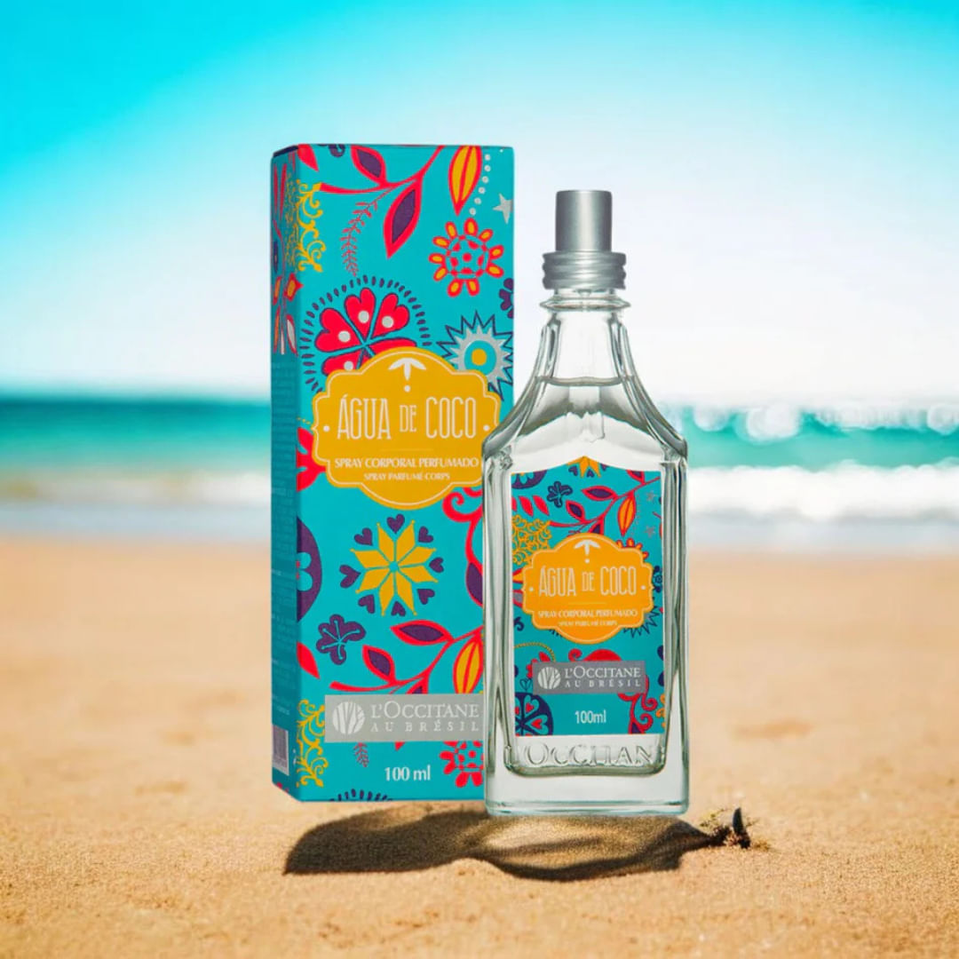 Spray Corporal Perfumado Água de Coco 100ml
