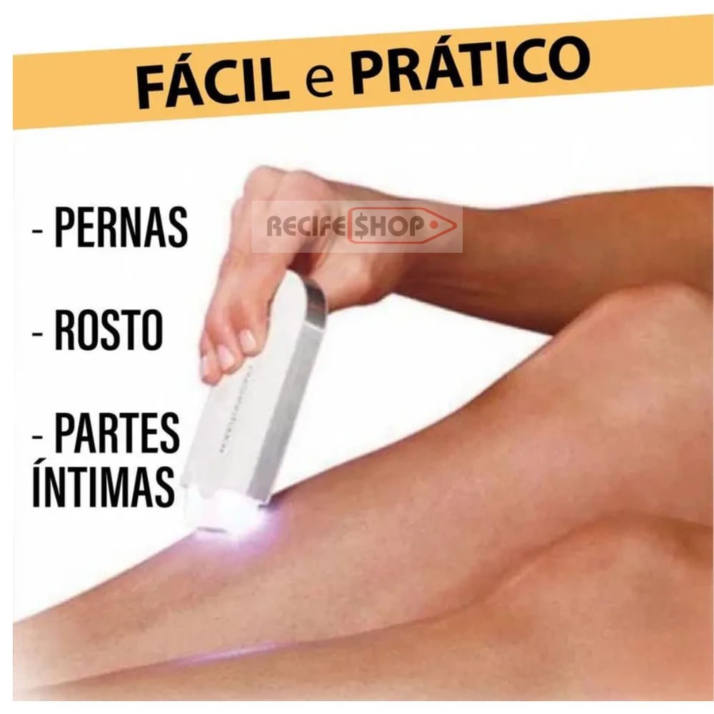 Aparador de Pelos Facial e Corporal Yes Finishing Touch - Preciso e Sem Dor