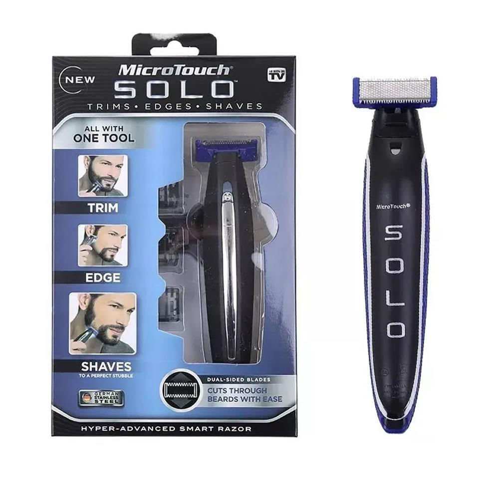 Barbeador Eletrico Microtouch Solo Maquininha Aparador Barba SOLO