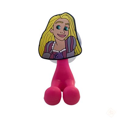 Porta Escova Dente Princesa Rapunzel Com Ventosa - Etident