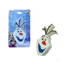 Porta Escova de Dente Plástico 3D Olaf Com Ventosa - Etitoys