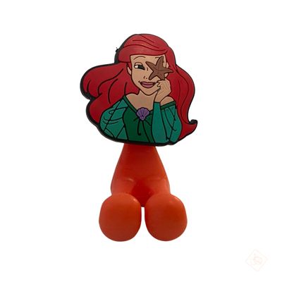 Porta Escova Dente Princesa Ariel Com Ventosa - Etident