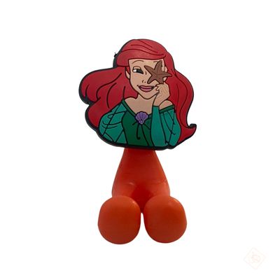 Porta Escova Dente Princesa Ariel Com Ventosa - Etident