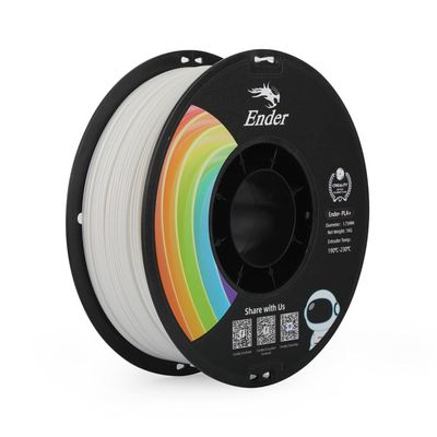 Filamento 3D Creality ENDER PLA 1,75MM White 3301010305I - 3