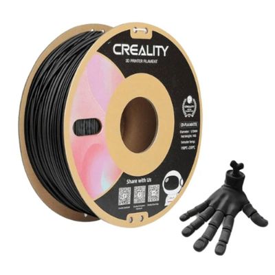 Filamento 3D Creality CR-PLA 1,75MM Preto Fosco - 3301010297