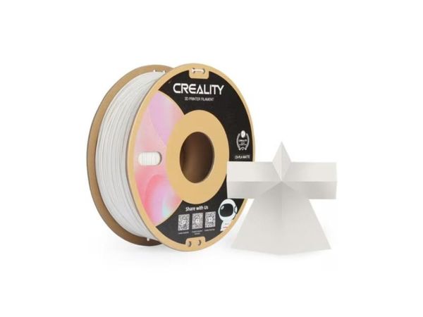 Filamento 3D Creality CR-PLA 1,75MM Gesso Branco 1KG - 3301010296