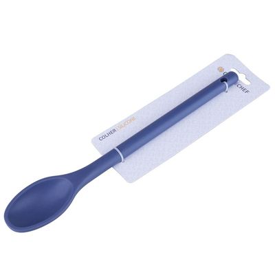 Colher Universal de Silicone Cazza Easy Azul