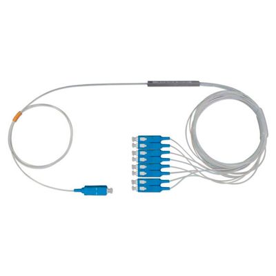 Mini Splitter Optico PLC-SC UPC 1X8 NKLT-NMPL108110110331 (EMB C/ 2 UNID)