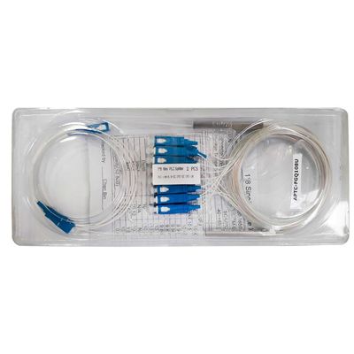 Mini Splitter Optico PLC-SC UPC 1X8 NKLT-NMPL108110110331 (EMB C/ 2 UNID)