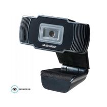 Web CAM para Computador e Notebook WEB CAM AC339 Office HD 720P com Microfone Embutido USB Preta