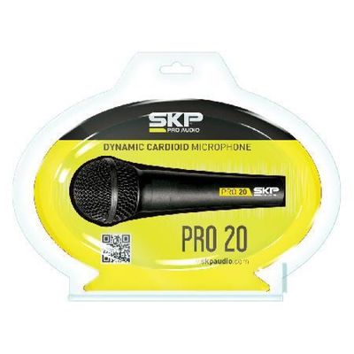 Microfone com Fio Profissional Acompanha o Cabo de 5 Metros PRO20