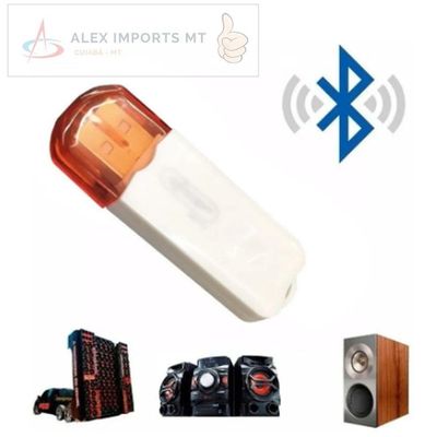 Cabo Adaptador Bluetooth Usb Para Carro E Som Muito Barato