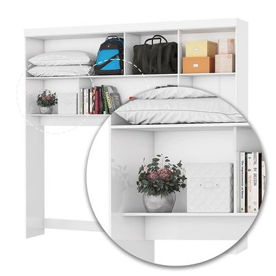 Guarda Roupa Casal Modulado Carioca Móveis Sevilha Branco