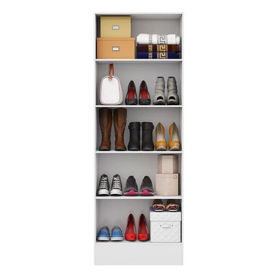 Sapateira Tokio Premium 5 Prateleiras Carioca Móveis Branco