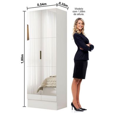 Sapateira Tokio Premium 5 Prateleiras Carioca Móveis Branco