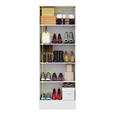 Sapateira Tokio Premium 5 Prateleiras Carioca Móveis Branco