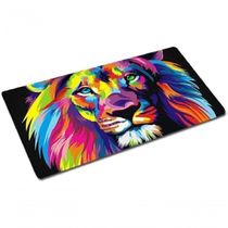 Mouse Pad Gamer Personalizado Extra Grande Leao Broadway - Tamanho Grande