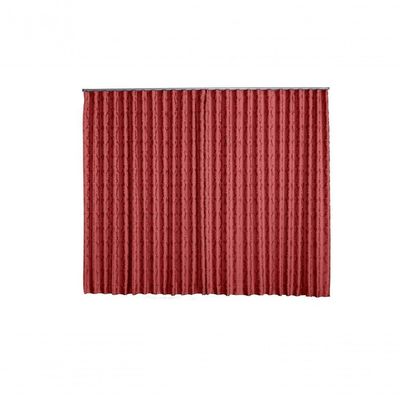 Cortina Jacquard 5,00x2,30 Para Trilho Suíço rosê-rosa