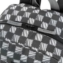 Mochila Costas Infantil Juvenil Grande Escolar Menino Skate Preto Branco Sestini