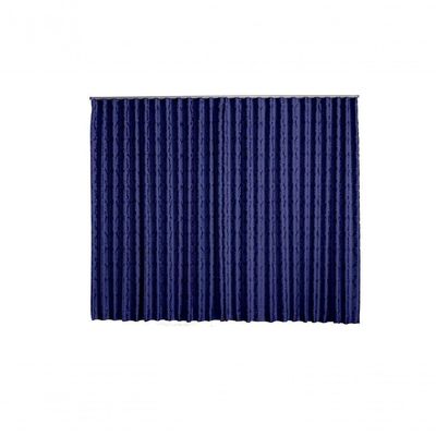 Cortina Jacquard 4,00x2,30 Para Trilho Suíço avelã
