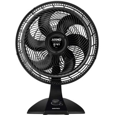 Ventilador Arno 40cm Turbo Force 2 Em 1 VF42 Preto 110V
