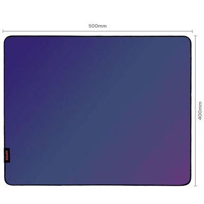 Mouse Pad Gamer Pcyes Obsidian G4d Purple 500x400mm - Tecido Com Infusão De Vidro - Pempg4d