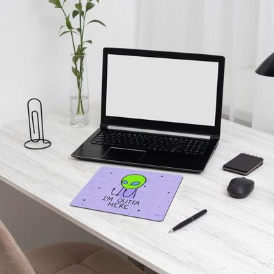 Mouse Pad Drpepper Et Alien I'm Outta Here