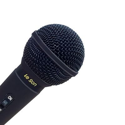 Microfone Sm58 P4 Preto Fosco Bk Leson