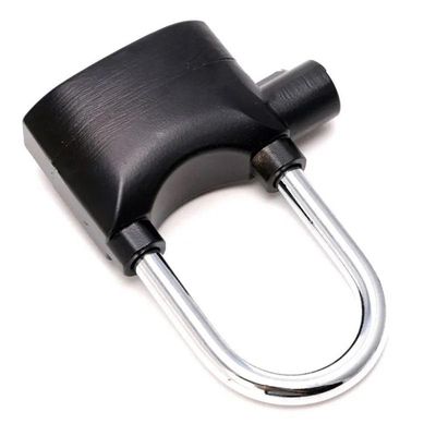 Cadeado Anti Furto Roubo Sirene 110db Som Alto Protege Casa Bicicleta Moto