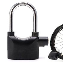 Cadeado Anti Furto Roubo Sirene 110db Som Alto Protege Casa Bicicleta Moto