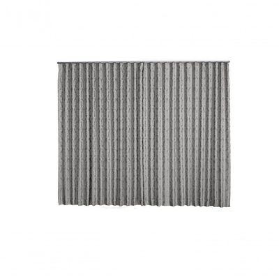 Cortina Jacquard 3,00x2,70 Para Trilho Suíço branco