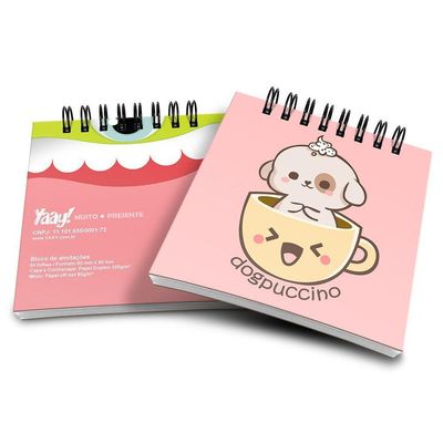 Bloco De Anotações Dogpuccino