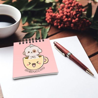 Bloco De Anotações Dogpuccino