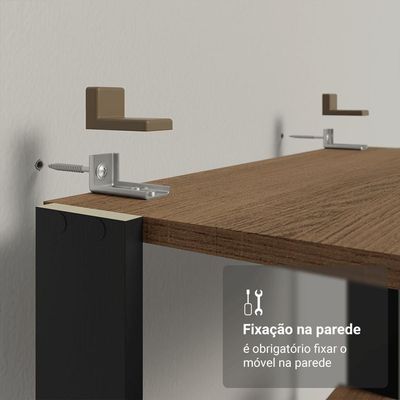 Armário Estante Multiuso Organizador 5 Prateleiras Madesa