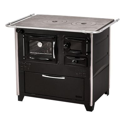 Fogão A Lenha Prime Box Esquerdo N2 Preto