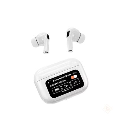Fone De Ouvido Bluetooth Tela Lcd Touch Pro Anc 5 Geração