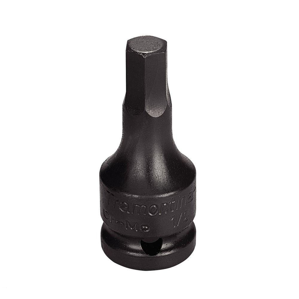 Soquete De Impacto Ponta Hexagopnal Em Aço Cromo Molibdênio 14 Mm - Encaixe 1/2&#039&#039 Tramontina