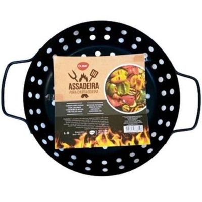 Assadeira Churrasqueira Grill 30,5 X 24 X 4 Cm - Clink