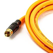 Cabo Coaxial Digital (spdif) Laranja - 40 Metros