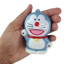 Telefone Gato Doraemon Mesa C Headset Microfone Flexivel