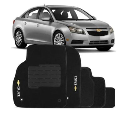 Jogo De Tapete Automotivo Carpete Cruze 2012 2013 2014