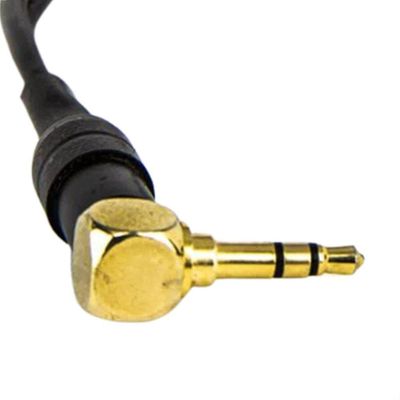 Cabo Adaptador P2 90° Graus Para 2 P2 Mono - 10 Metros